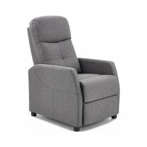 Halmar Állítható FELIPE fotel, szürke V kép