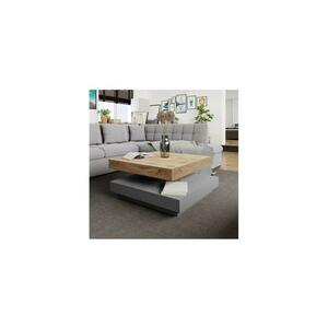 MIRJAN 24 Kávésasztal NENANI 34x70 cm szürke/tölgy wotan kép