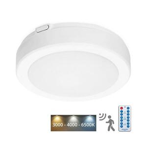 LED Fürdőszobai mennyezeti lámpa érzékelővel NAIROS LED/12W/230V IP65 fehér + távirányító KFN2X12WBI kép