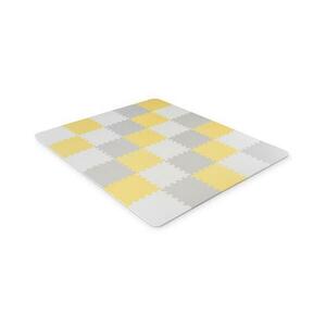 KINDERKRAFT LUNO 30 db szürke/sárga hab puzzle játék KKMLUNOYEL0000 kép