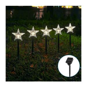 B.V. LED napelemes karácsonyi lámpa 0, 054W, 1, 2V, 1m, IP65, hideg fehér B10201Q8B kép