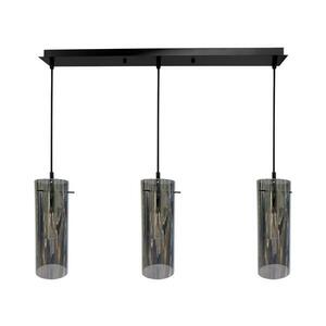 Csillár zsinóron PADOVA 3xE27/15W/230V fekete ML1073 kép