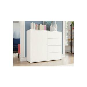 MIRJAN 24 Szekrény GESITA 93x41 cm fehér kép