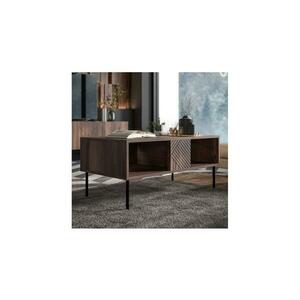 MIRJAN 24 Kávésasztal DECO 46x100 cm dió warmia kép