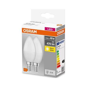 KÉSZLET 2x LED Izzó B38 E14/4, 9W/230V 3000K kép