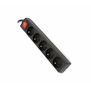 Hosszabbító kapcsolóval 5Z Type E 5m fekete OL5F5 kép