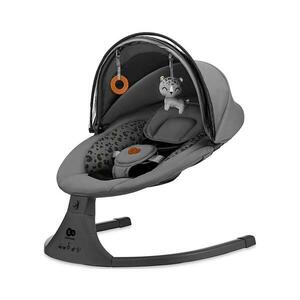 KINDERKRAFT LUMI 2v1 gyerek hinta dallammal, 4xAAA, sötétszürke KBLUMI02DGR0000 kép
