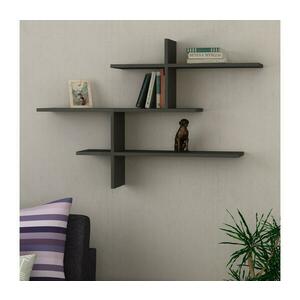 Fali polc LEO 80, 5x123 cm antracit 776HMS1727 kép