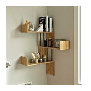 Sarok fali polc 109, 4x60 cm Atlantic fenyőből 956LCS2710 kép