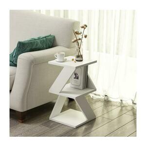 Kisasztal ALBENI 50x30 cm fehér 382NRC1208 kép