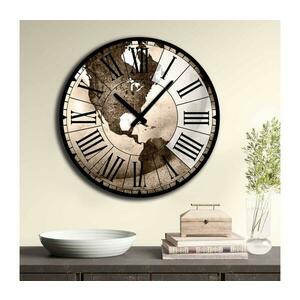 Fali óra 50 cm átmérő, 1xAA, barna 238HMA6221 kép