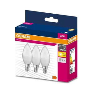 KÉSZLET 3x LED Izzó B38 E14/4, 9W/230V 3000K kép
