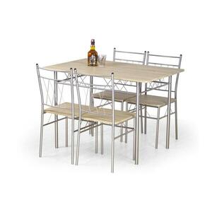 Halmar Étkészlet FAUST fém/tölgy sonoma V kép