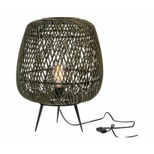 Asztali lámpa MOZA 1xE27/60W/230V bambusz zöld 8714713160976 kép