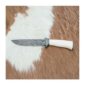 Jiří Čurda Exkluzív damaszkuszi kés 15 cm mamutagyar 708 kép