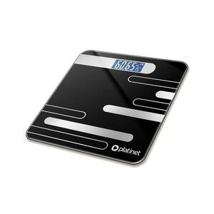 Digitális személyi mérleg LCD kijelzővel 2xAAA fekete PBS26B kép