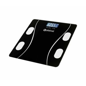 Intelligens személyi mérleg LCD kijelzővel 2xAAA fekete PBSBT26B kép