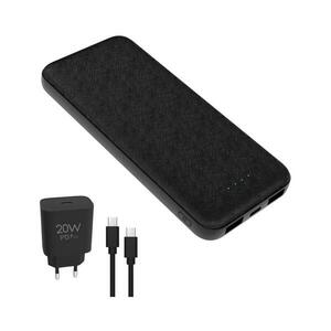 Power Bank 10000 mAh + adapter 20W Power Delivery + USB kép