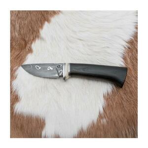 Jiří Čurda Exkluzív damaszkuszi kés 8, 6 cm tölgy/tevecsont 581 kép