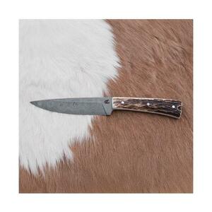 Jiří Čurda Vadász dispatch kés 12 cm szarvas agancs 521 kép