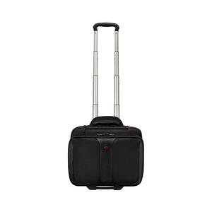 Wenger Patriot 25 l gurulós bőrönd 17" + 15, 6" laptop táska fekete WRT_600662 kép