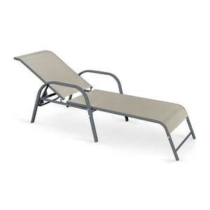 Halmar Állítható nyugágy MOSLER szürke/bézs V kép