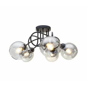 HEXE Felületre szerelhető csillár LATIL 5xE27/60W/230V fekete 0807 kép