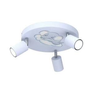 Gyerek spotlámpa FUN 3xGU10/8W/230V kék/elefánt 9382 kép