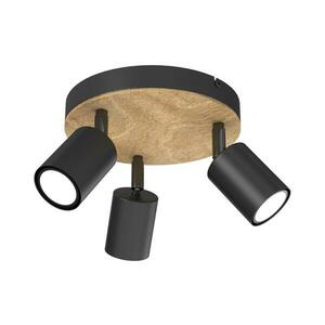 Spotlámpa TULON 3xGU10/8W/230V fekete/tölgy 1649 kép