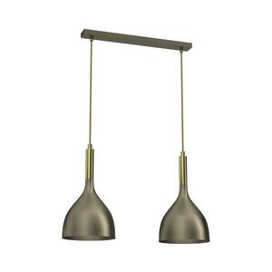 Csillár zsinóron NOAK 2xE27/15W/230V réz/arany 4000 kép