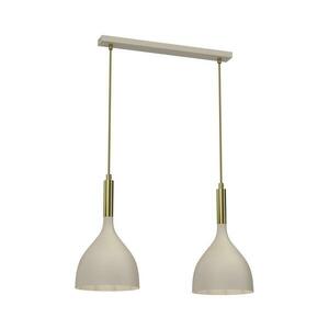 Csillár zsinóron NOAK 2xE27/15W/230V bézs/arany 4001 kép
