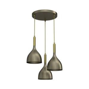 Csillár zsinóron NOAK 3xE27/15W/230V réz/arany 4004 kép