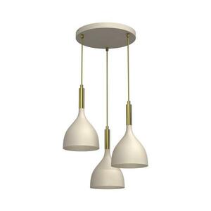Csillár zsinóron NOAK 3xE27/15W/230V bézs/arany 4007 kép