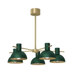 Csillár rúdon ESTATE MINI 5xE27/15W/230V zöld 4374 kép