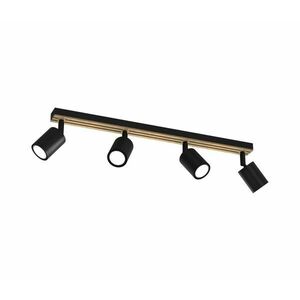 Spotlámpa TERRA 4xGU10/8W/230V fekete/tölgy 9985 kép