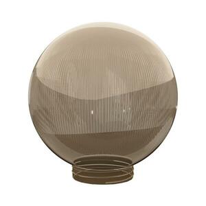 Cserebúra fali lámpához PARK E27 átm. 20 cm füstös prizma ZPK kép