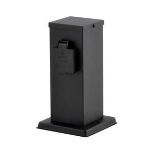 Kültéri csatlakozós oszlop 2Z SCHUKO 230V antracit IP44 50790000001025 kép
