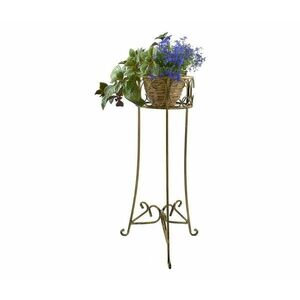 HowHomely Virágállvány 88x28 cm arany 10 kép