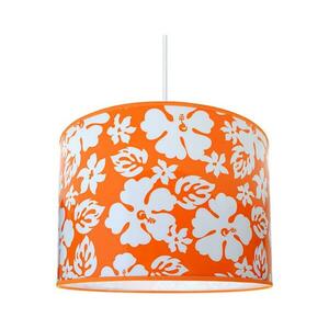 Gyerek csillár FLOWERS 1xE27/60W/230V narancssárga kép