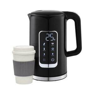 Vízforraló LCD kijelzővel 1, 7 l 2200W/230V fekete + travel csésze 450 ml PEKR723B kép
