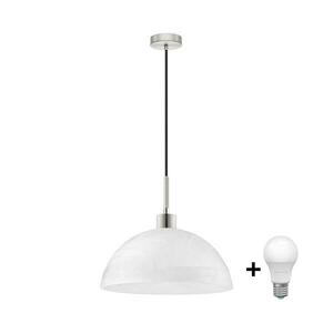 Eglo LED csillár kábelre 1xE27/60W/230V fehér 1xEG32517+1xNSLA49427 kép
