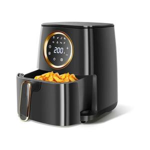 B.V. légkeveréses fritőz 1400W/230V, 4, 2 l, fekete B30202AV5 kép