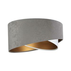 GALAXY univerzális E27 lámpabúra 45 cm szürke/fehér/arany 060 kép