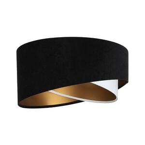 GALAXY univerzális E27 lámpabúra 45 cm fekete/fehér/arany 060 kép