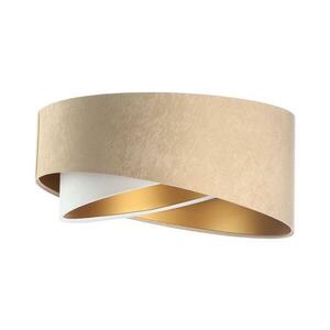 GALAXY univerzális E27 lámpabúra 45 cm bézs/fehér/arany 060 kép