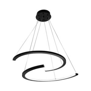 LED Csillár zsinóron DOUBLEMOON LED/30W/230V fekete ML1178 kép