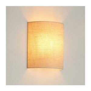 Brilagi SEMI fali lámpa 1xE27/15W/230V, 20 cm, krém színű 609012 kép