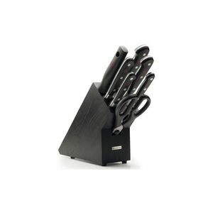 Wüsthof CLASSIC 8 részes konyhai késkészlet, kőrisfa/fekete állvánnyal 1090170707 kép