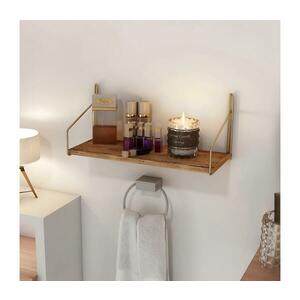 Fali polc 45x16 cm tölgy/arany 498HFT1101 kép