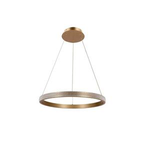 LED Csillár zsinóron HASHIM LED/34W/230V átm. 60 cm réz 31 kép